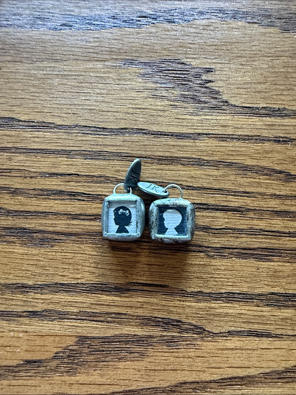 Jewel Kade Pair of Children’s Silhouette Charms